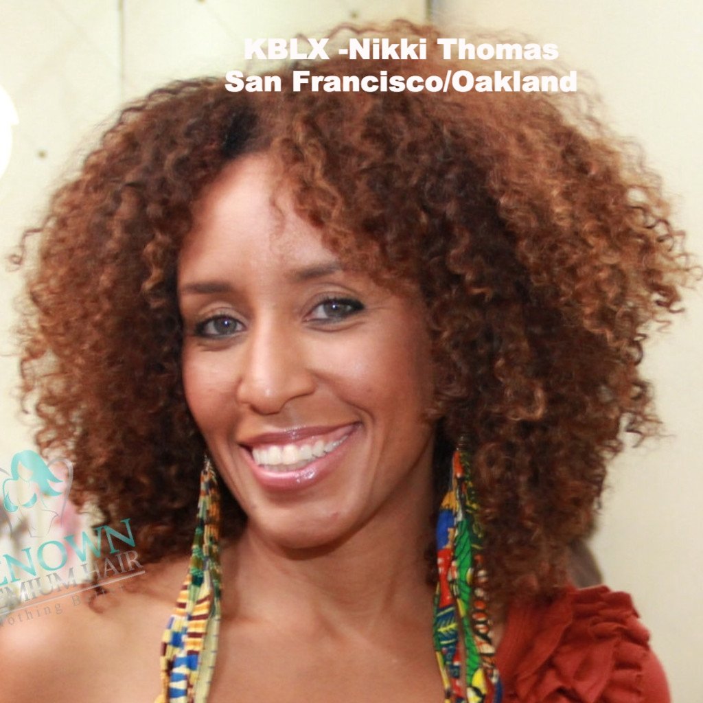 Bay Area radio personality and yoga instructor Nikki Thomas